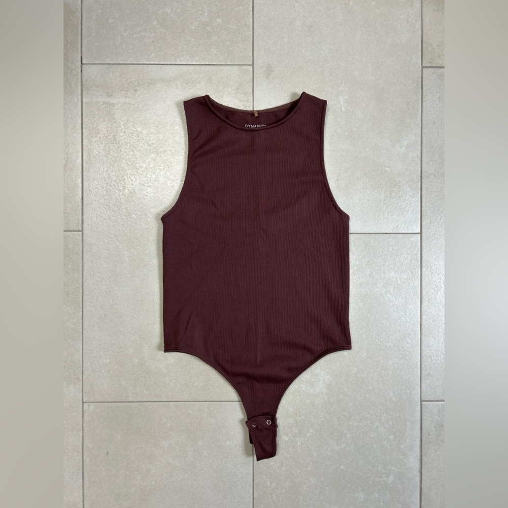 Brown Dynamite Bodysuit (size: M)